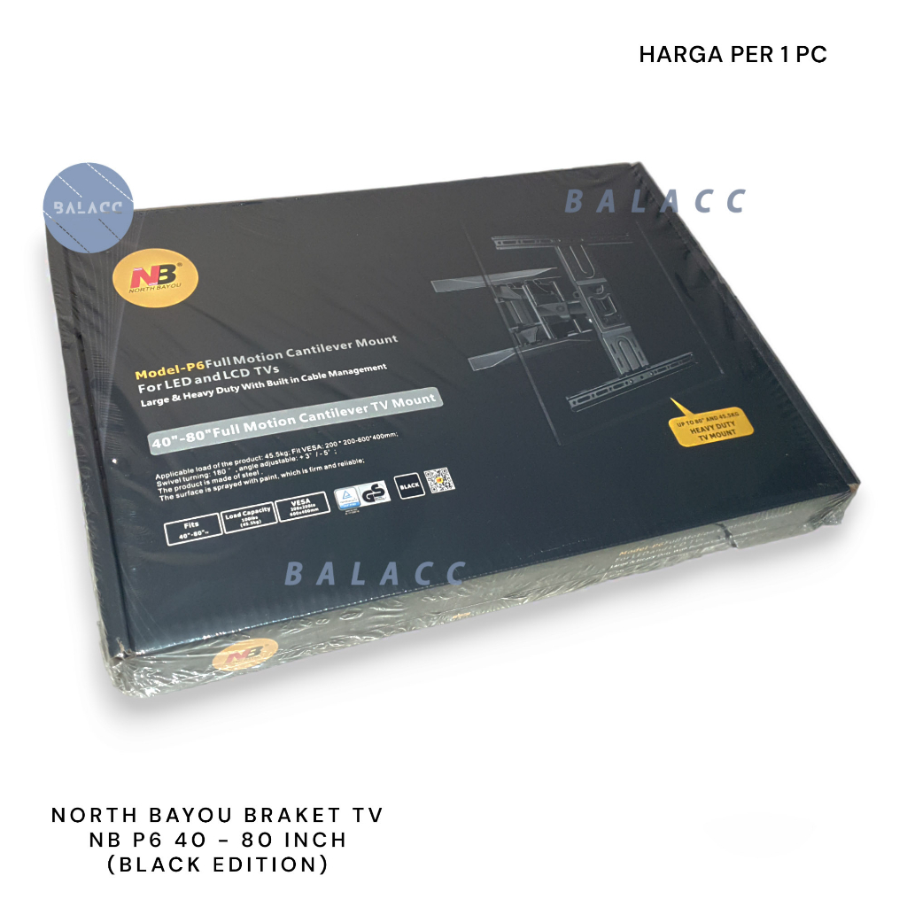 ขาย LED LCD TV MOUNT BRACKET NB P6 NORTH BAYOU BIG SCREEN TV 75 INCH NBP6 / NORTH BAYOU NB P6