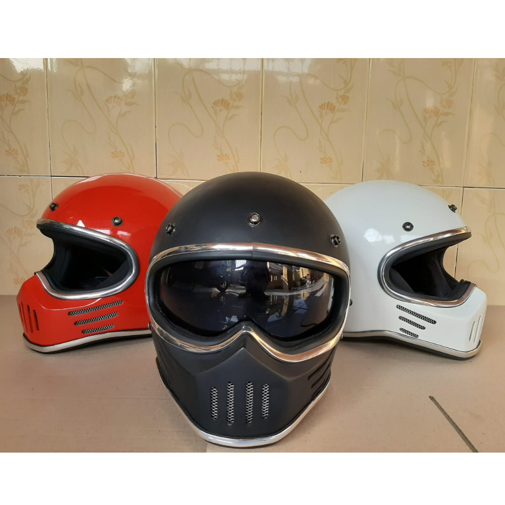 หมวกกันน็อคเต็มใบ simpson M30 Retro Classic Bobber แบบกําหนดเอง