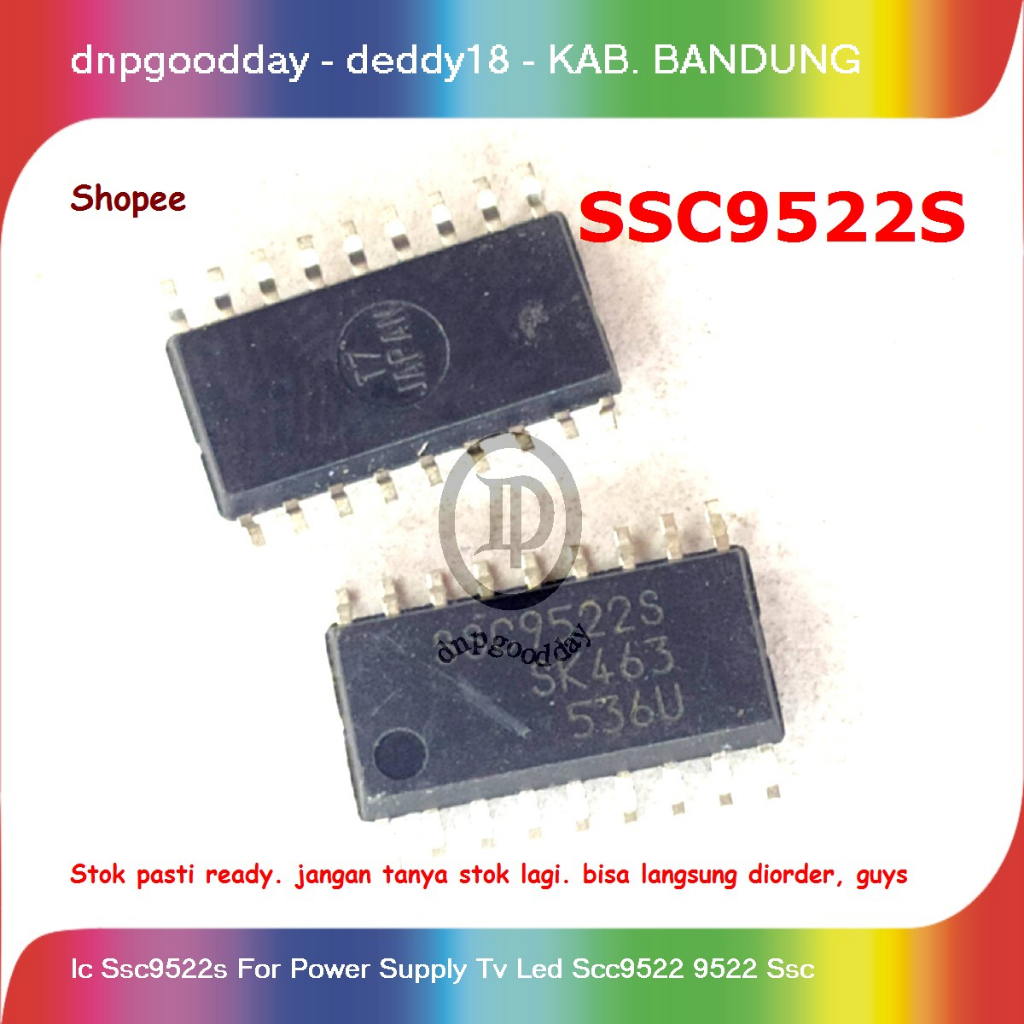 Ic Ssc9522s สําหรับแหล่งจ่ายไฟทีวี Led Scc9522 9522 Ssc