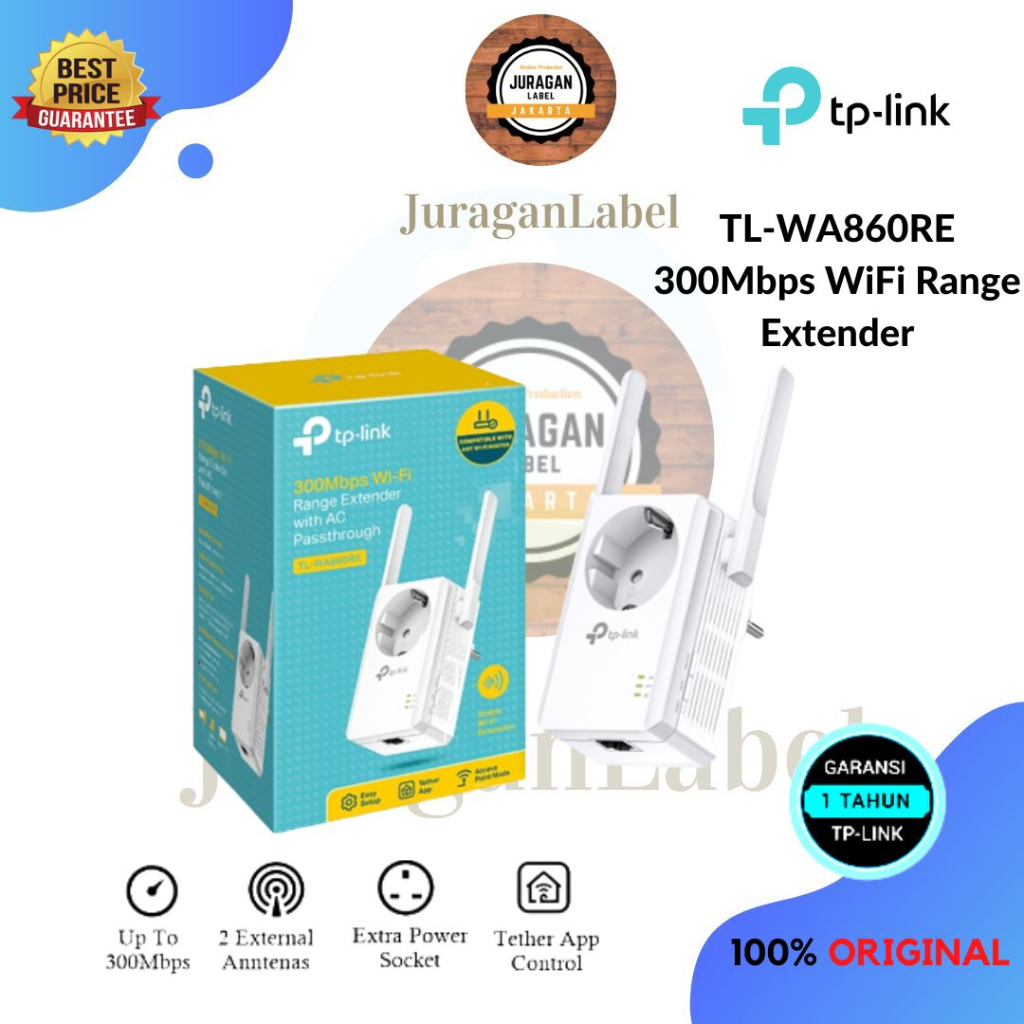 Tp-link TL-WA860RE ตัวขยายสัญญาณ WiFi TPLINK 300Mbps