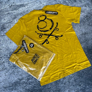 เสื้อยืดพรีเมี่ยม พิมพ์ลาย Juiceematic yellow Skyate mirror