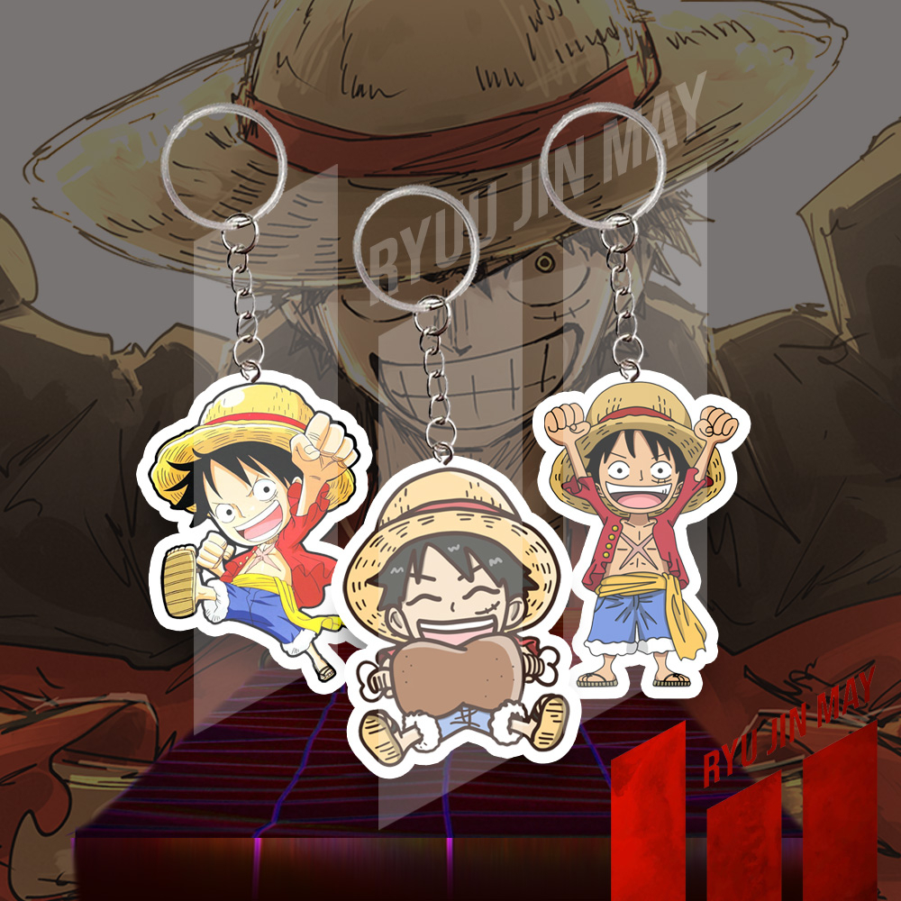 GANTUNGAN HP Keychain - One Piece - Monkey D Luffy