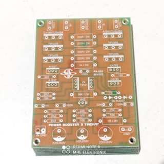 Pcb MCRD V2 Mono PCB Booster ไฟเบอร์ 3 ระดับ FR4