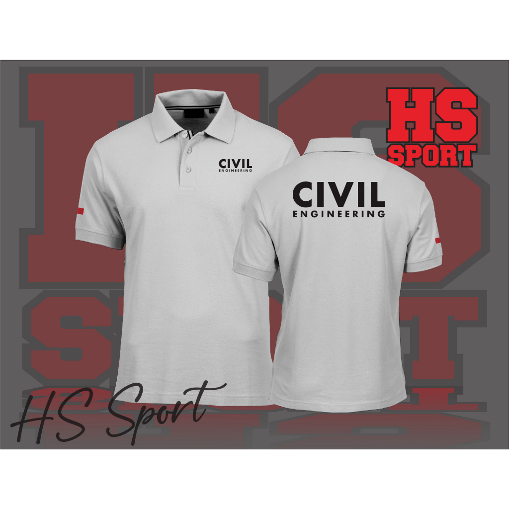 Civil ENGINEERING POLO - CIVIL ENGINEERING COLLAR POLO CLOTHES