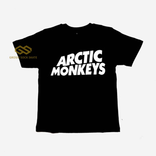 เสื้อยืด ลาย ARCTIC MONKEYS Music สําหรับเด็กอายุ 1-12 ปี