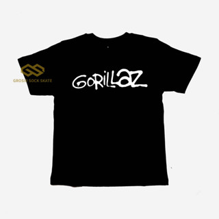 เสื้อยืด พิมพ์ลาย GORILAZ Music สําหรับเด็กอายุ 1-12 ปี