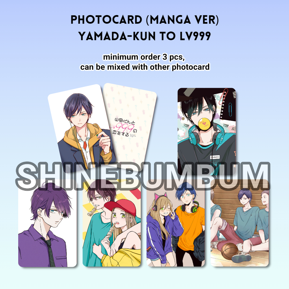 Photocard ( Manga Ver) Yamada-Kun To Lv999