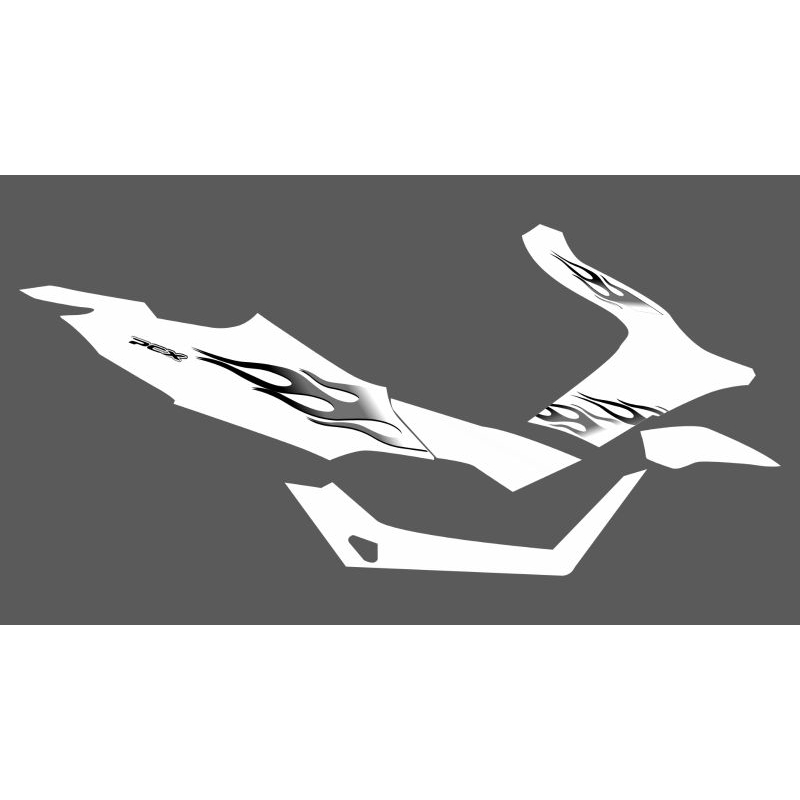 แถบสติ๊กเกอร์ TRANSPARENT API PCX 160