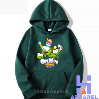 Om NOM TOONS เสื้อแจ็กเก็ตมีฮู้ด สําหรับเด็ก