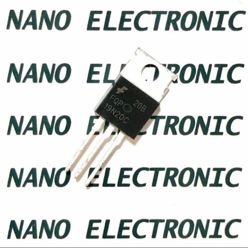 ทรานซิสเตอร์ MOSFET N-Channel FQP19N20C FQP19N20 19N20 FQPF19N20C TO-220