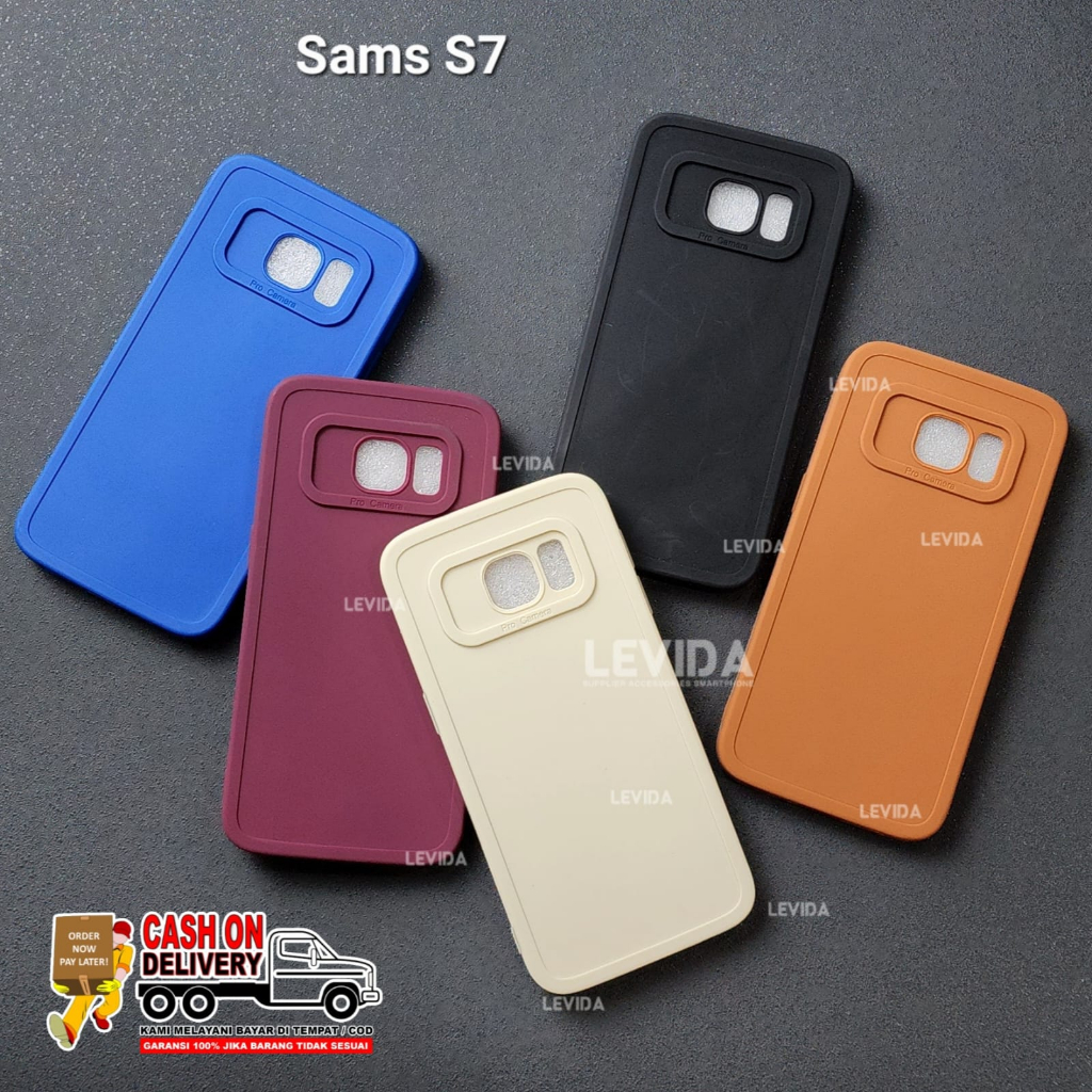 Samsung S7 Samsung S9 Plus Samsung A10 Samsung M10 Samsung A10S Softcase Proกล้องซิลิคอนMatte Caseคล