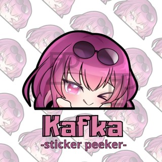 Kafka HONKAI STAR RAIL สติกเกอร์ ลายอนิเมะ Peek STICKER (กันน้ํา)