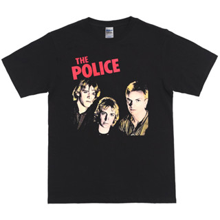 เสื้อยืด พิมพ์ลายวง The police Merchandise สําหรับผู้ชาย