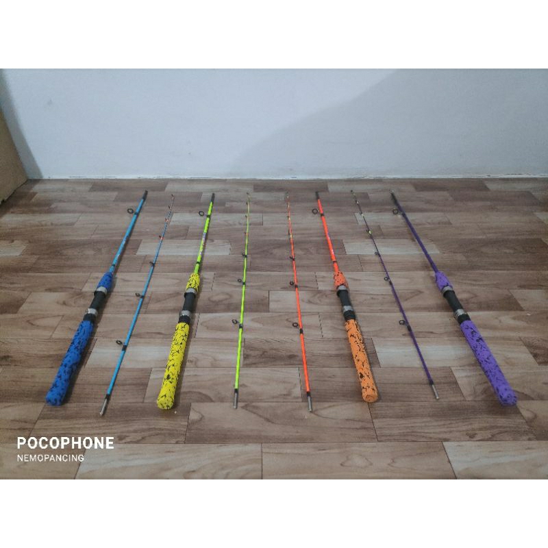 คันตกกุ้งซุปเปอร์ยืดหยุ่น ไดโด พราวดาว 110 / 120 / 135 / 150 (เบ็ดตกกุ้งโบนัส)