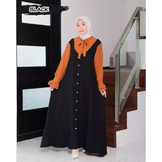 Gamis TERBARU SYAENA DRESS JP SIZE M L XL XXL กระโปรงสั้น สีชมพู ผู้หญิง เกมมิส เรียบง่าย ล่าสุด สีดํากองทัพเรือ จัมโบ้ สามารถ GAMIS ผู้หญิง (ไม่มี HIJAB) ชุดเดรส ชุดเดรส มุสลิม ผู้หญิง เสื้อผ้ามุสลิม เกาหลี ผู้หญิง