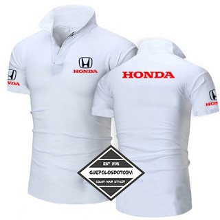 เสื้อโปโล คอปกรถยนต์ HONDA MODEL - 02 ตัวผู้ - ตัวเมีย Type 8