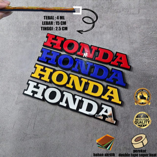 โลโก้สัญลักษณ์รถจักรยานยนต์ honda Sogan วัสดุดั้งเดิม akilik