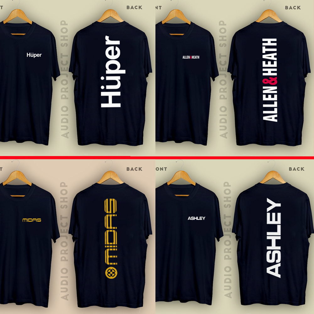 AUDIO CREW SOUND SYSTEM 2025 เสื้อยืดผ้าฝ้ายพรีเมี่ยม