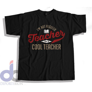 เสื้อยืดแขนสั้น พิมพ์ลาย TEACHER สุดเท่ สําหรับผู้ชาย