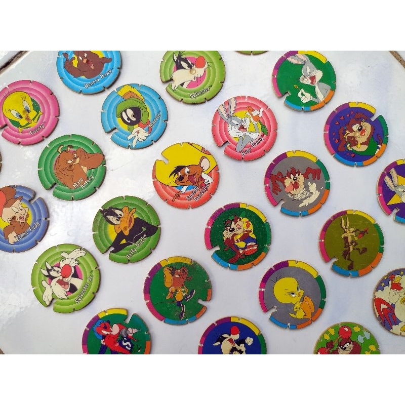 Tazos Looney Tunes Old School 90s Star 2 (30 ชิ้น)