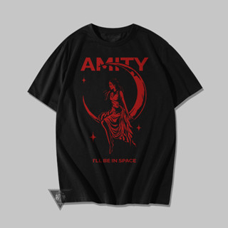 เสื้อยืด ผ้าฝ้าย พิมพ์ลายโลโก้ The Amity Affiction Kaos Band The Amity Terbaru Kaos Distro 24s พรีเมี่ยม