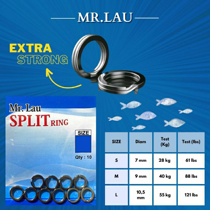 SPLIT RING Mr.Lau***