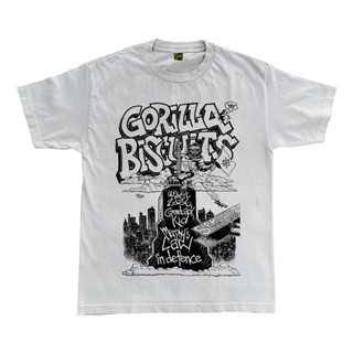 Gorilla Biscuits Tour 2006 Band Hardcore เสื้อยืด แบบหนา ยืดหยุ่น สไตล์พังก์