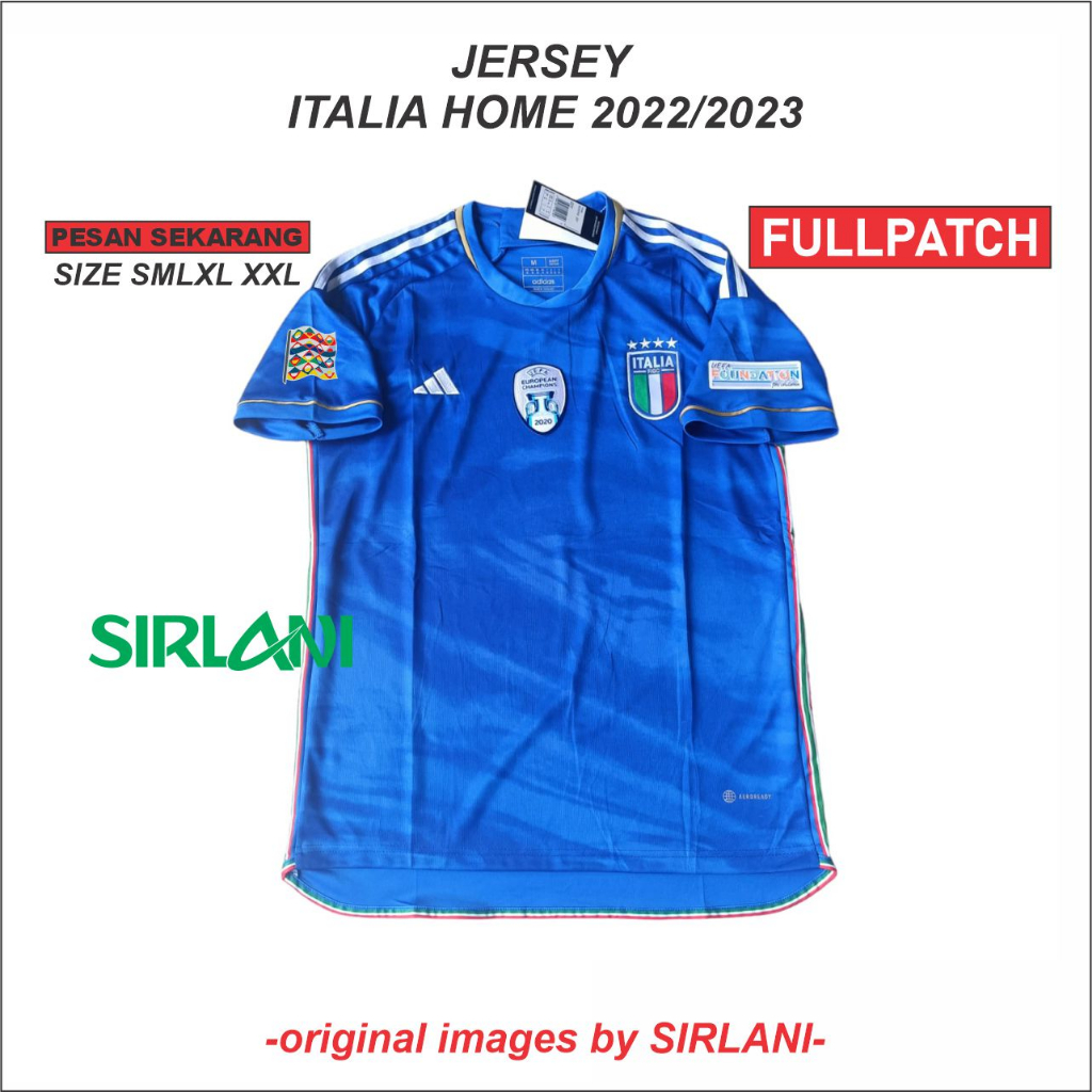 ITALY HOME/AWAY NEW GO JERSEY FOOTBALL ITALY HOME/AWAY 2022-2023 JERSEY ITALY