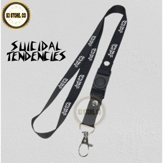 Suicidal LANYARD สายคล้อง LANYARD BAND ID CARD ที่แขวน / พวงกุญแจ / ที่แขวนมือถือ