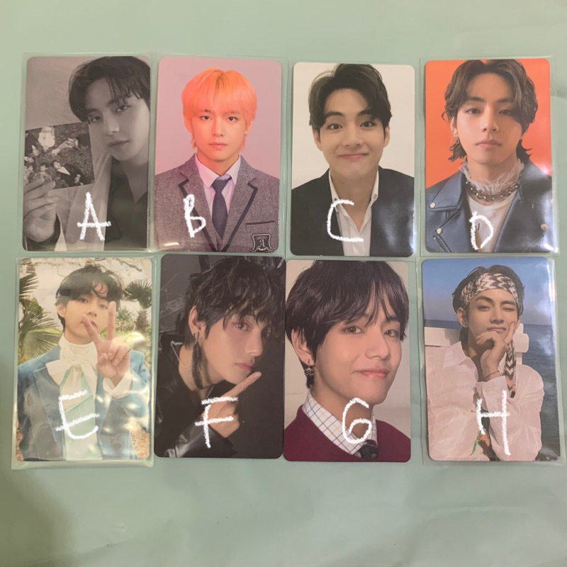 การ์ดรูปถ่าย BTS Taehyung