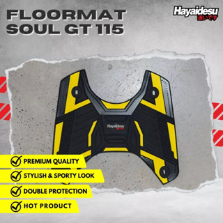 Hayaidesu พรมปูพื้นรถจักรยานยนต์ Mio Soul GT 115