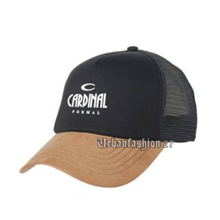 Cardinal หมวกตาข่าย สีน้ําตาลดํา พรีเมี่ยม สําหรับผู้ชาย ผู้หญิง