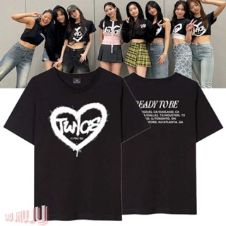 เสื้อยืด Twice 5th Tour Ready To Be Dallas DPN BLKNG)