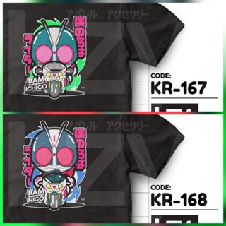 [PRE-ORDER] เสื้อยืด พิมพ์ลาย Shin KAMEN RIDER ICHIGO ออกแบบโดย LZY