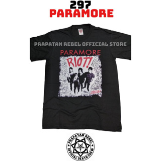 เสื้อยืดแขนสั้น พิมพ์ลาย Paramore Builtup Rock Punk Metal Original PRAPATAN REBEL สําหรับผู้ชาย