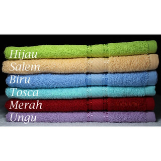Handuk Olah raga Merah putih 30x70cm.