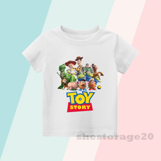 เสื้อยืด พิมพ์ลาย TOY FAMILY STORY สําหรับเด็กผู้ชาย และเด็กผู้หญิง