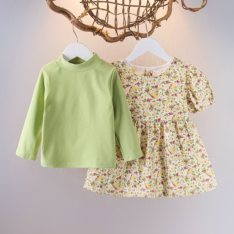 ใหม่ ชุดเด็กผู้หญิง เสื้อผ้าเด็กผู้หญิง 6 เดือน - 3 ปี