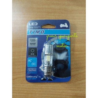 หลอดไฟ LED 5/6W AC/DC มอเตอร์ BEAT FI ESP POP BEAT STREET VARIO 110 125 150 SUPRA X 125 Etc