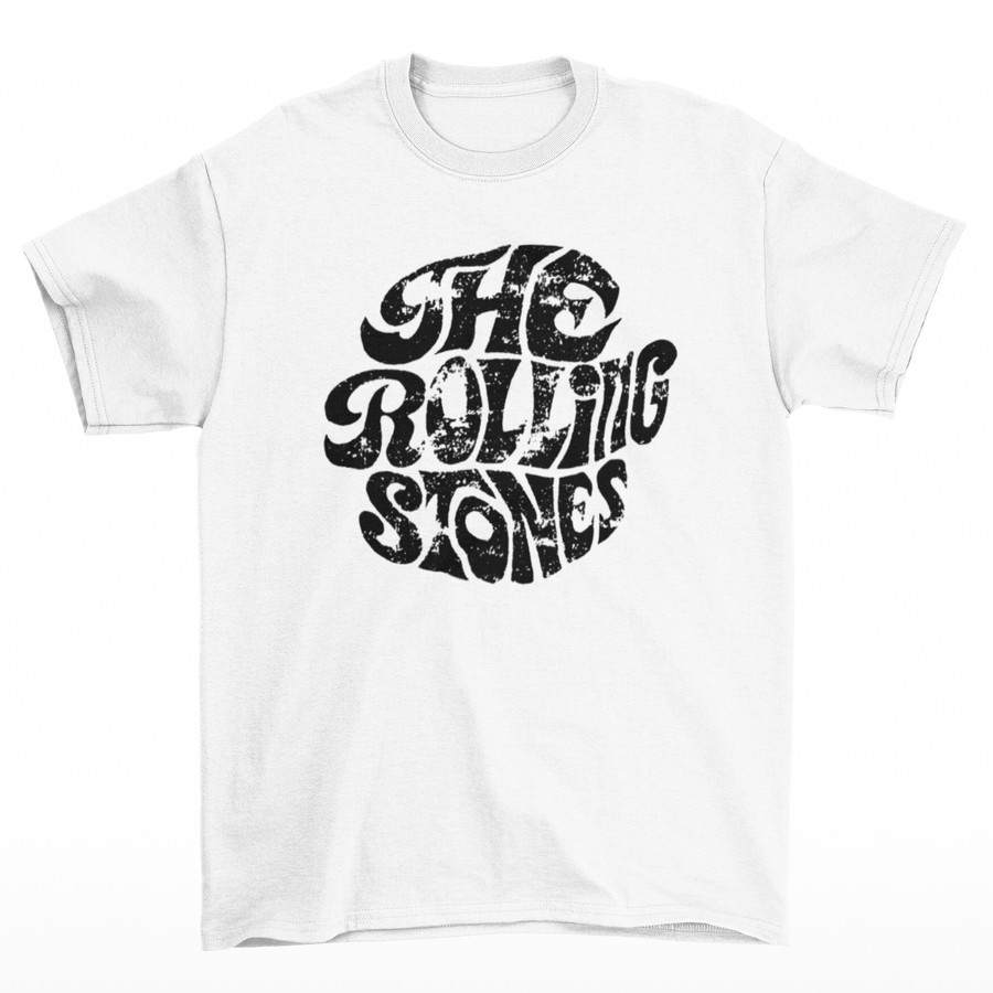 Tomoshinc T-Shirt RS Band T-Shirt - โลโก้ Grunge