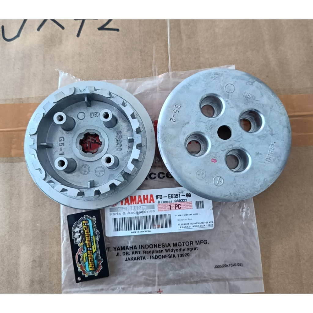 CLUTCH HOUSE SPRING 4 PNP CAMPAS PLATE FR 80 JUPITER VEGA R CRYPTON FIZ R PNP จาน & CAMPAS HOUSE FR 