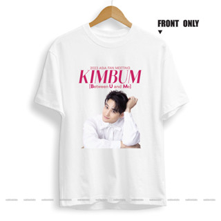 เสื้อยืดพรีเมี่ยม พิมพ์ลาย Kimbum ASIA FAN MEET 2023