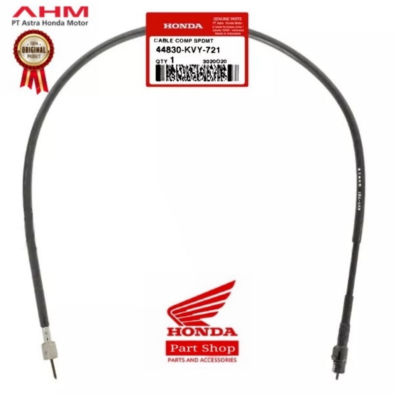 44830-KVY-721 สายวัดความเร็ว Beat Spacy Scoopy fi Beat Pop