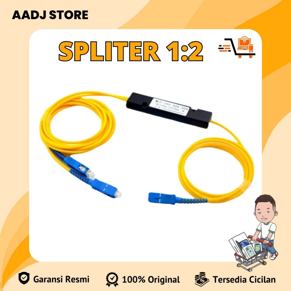 SPLITER 1:2 FIBER OPTIC (REGULAR)