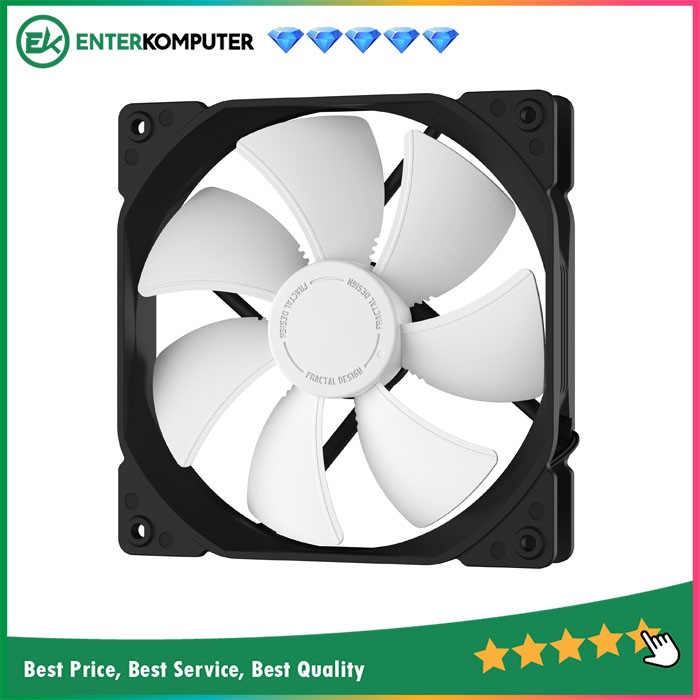 Fractal Dynamic X2 GP-14 PWM พัดลมสีขาว / พัดลม 14CM