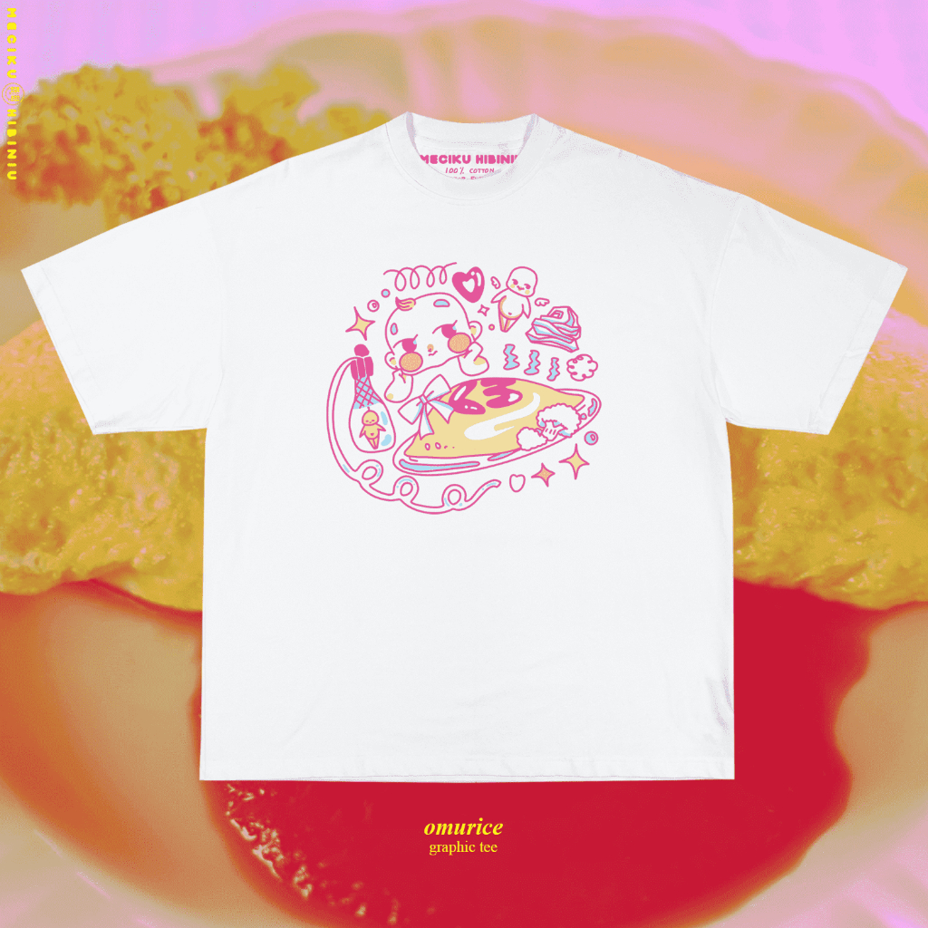 เสื้อยืดกราฟิก Omurice - ป้าฮิบินิว