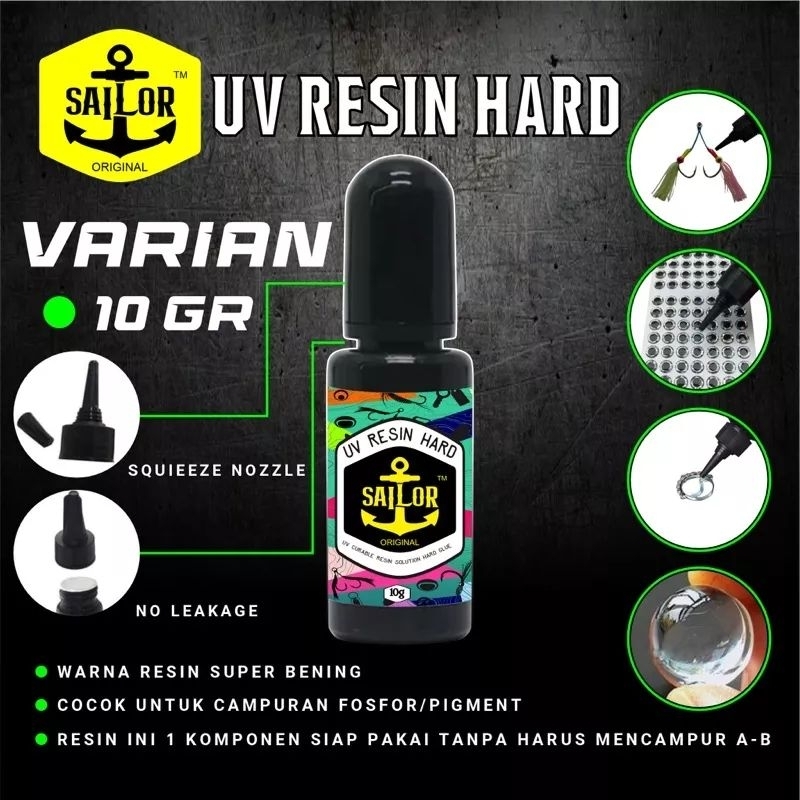 UV Resin 10gr & 25gr 60gr 100gr