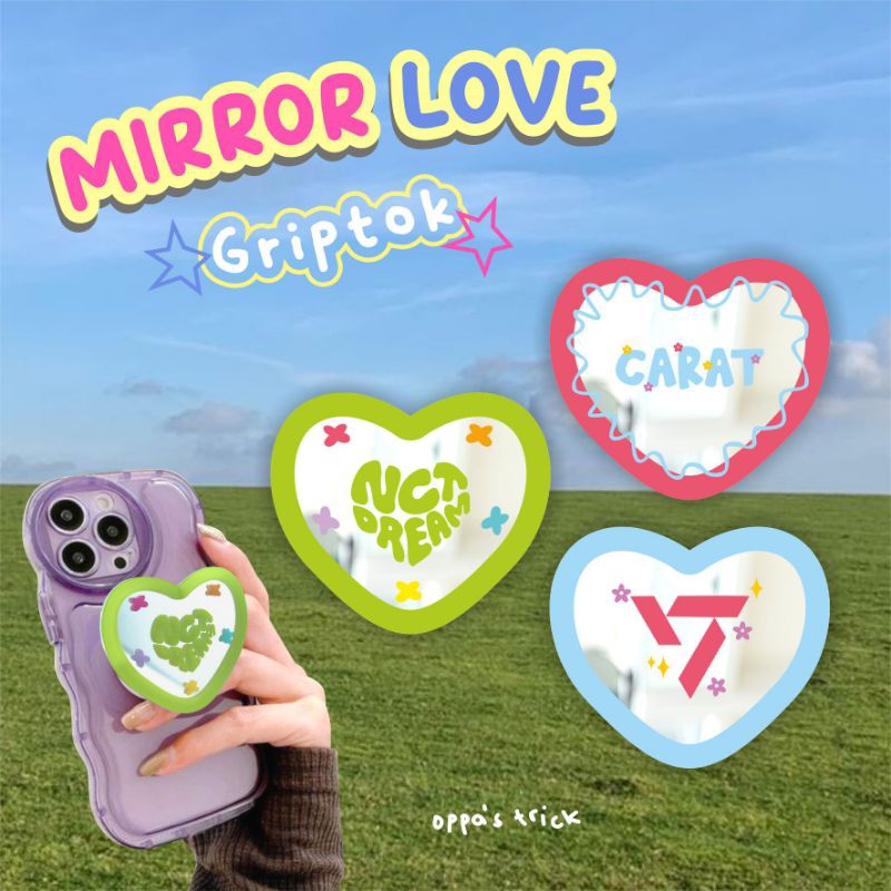 กระจก Love Griptok - NCT, Carat, SVT