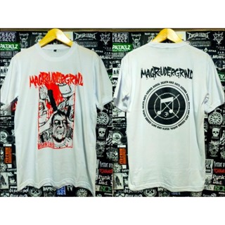 เสื้อยืด พิมพ์ลาย Magrudergrind PUNK BAND