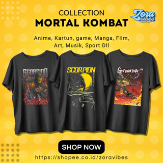 เสื้อยืด ลาย Mortal KOMBAT